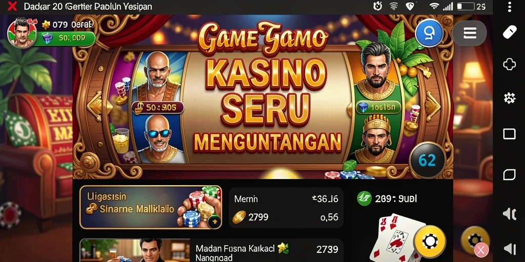 Screenshot gameplay 2739 menunjukkan pengalaman kasino yang mengasyikkan.
