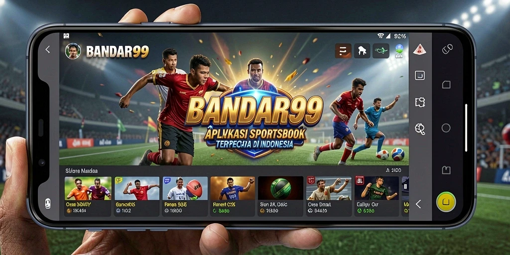 Tampilan menarik dari gameplay Sportsbook BANDAR99