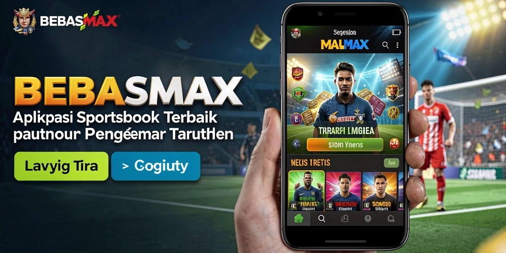 Tampilan menarik dari fitur taruhan dalam aplikasi BEBASMAX.