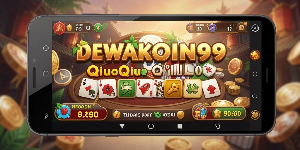 Screenshot gameplay QiuQiu yang menarik dan mendebarkan.