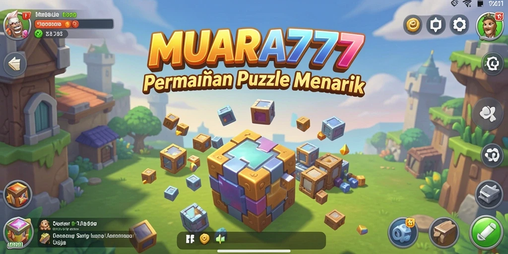 Tampilan gameplay MUARA777 yang menantang dengan berbagai level puzzle.