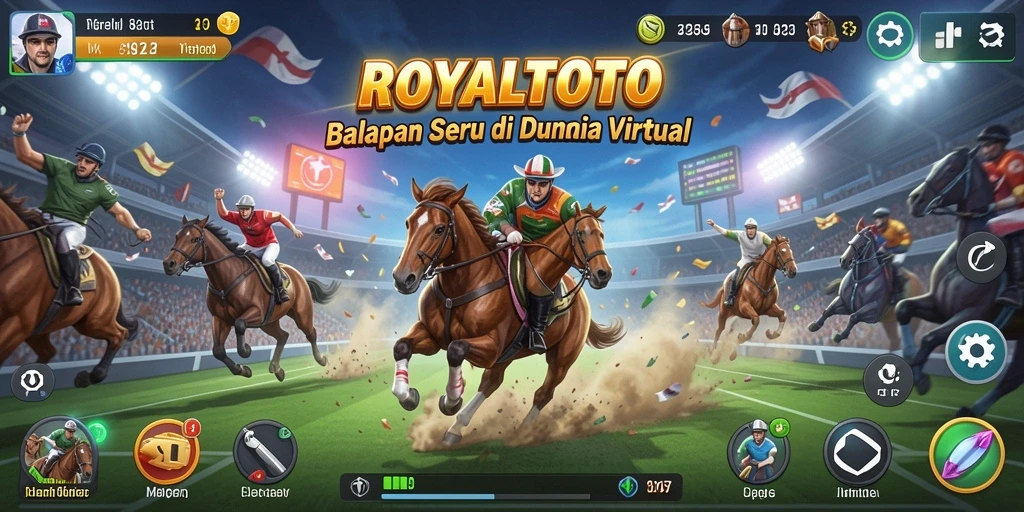 Gameplay mendebarkan dalam balapan mobil yang penuh aksi.
