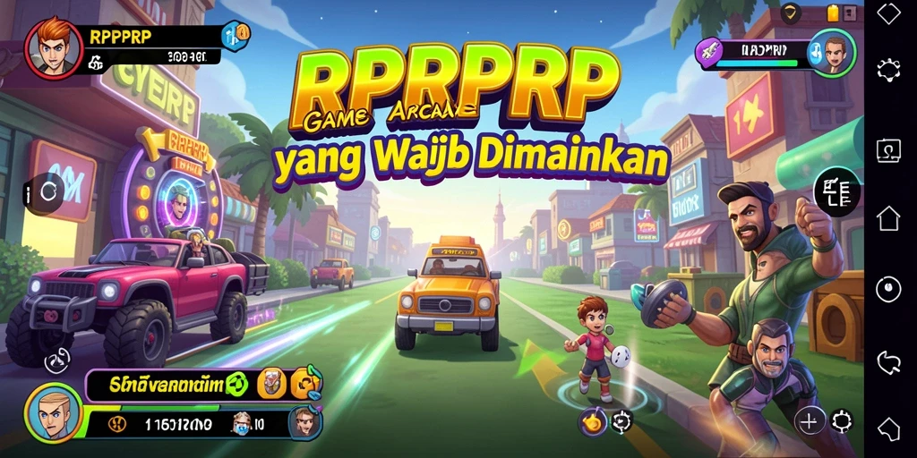Screenshot gameplay <strong>RPRPRP</strong> yang menunjukkan aksi seru di level menantang.