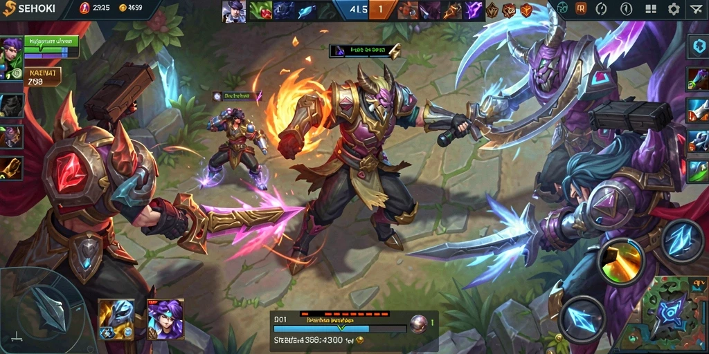 Tampilan menarik dari gameplay SEHOKI yang seru dan memikat.