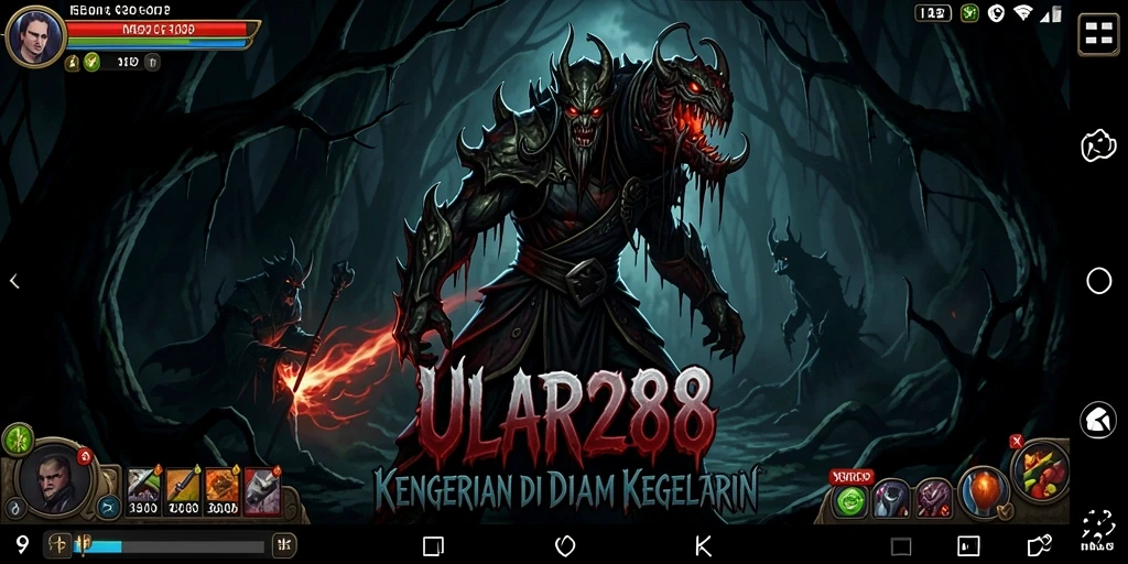 Tampilkan momen mengerikan dalam gameplay ULAR288.