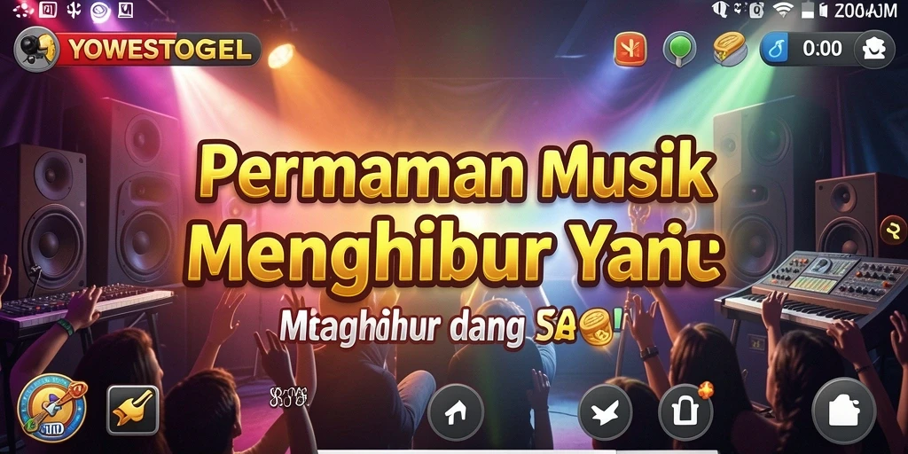 Tampilan gameplay YOWESTOGEL yang menarik dalam pengalaman musik.